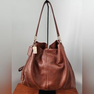 Coach Madison Phoebe Shoulder Bag in Brown